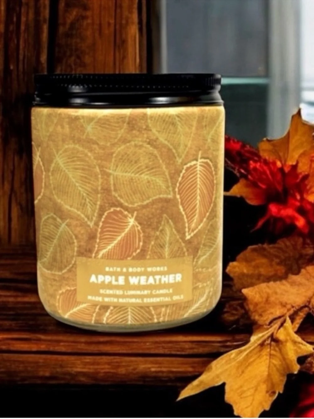 Apple Weather Candle